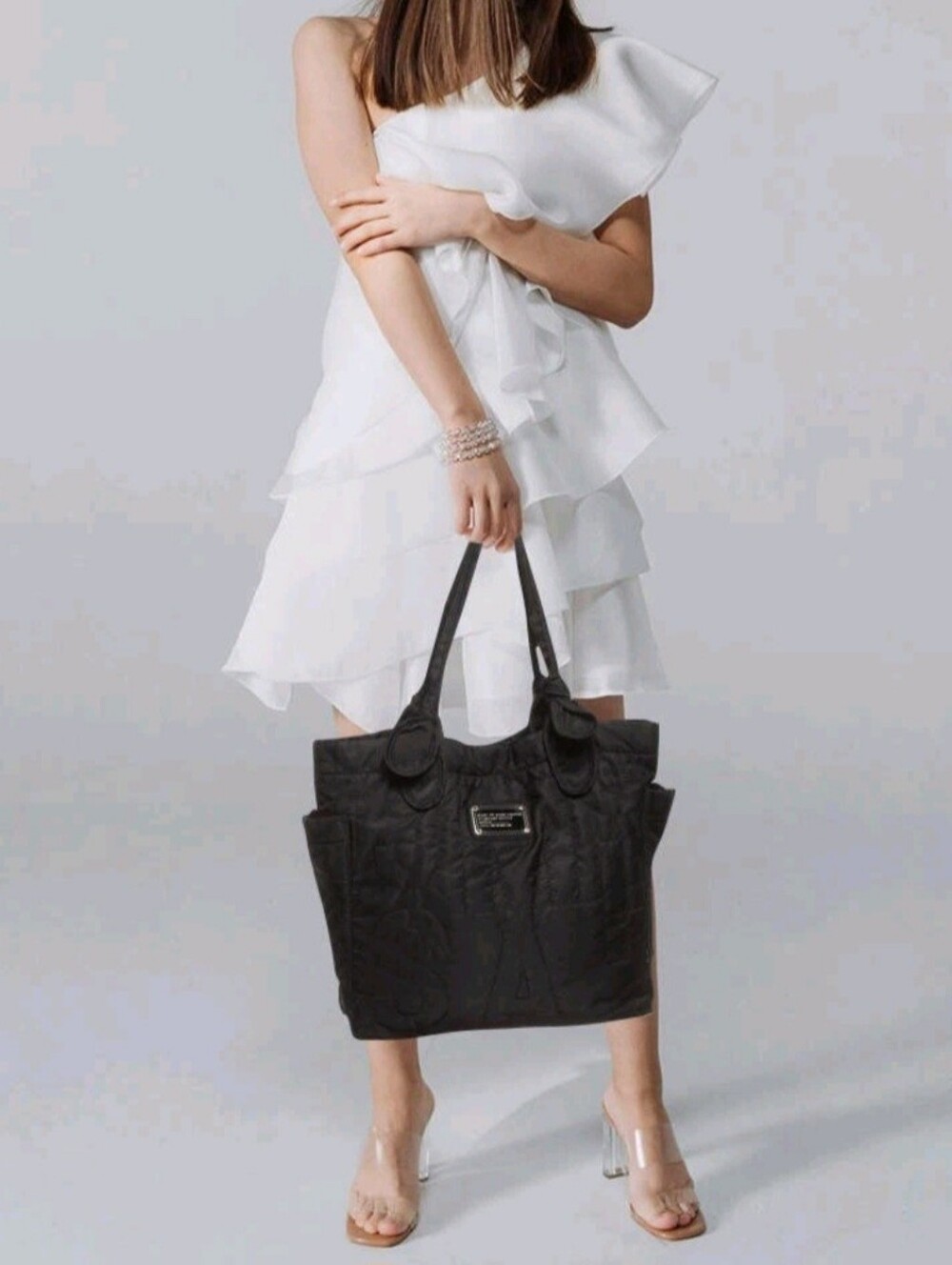 Marc By Marc Jacobs Black Quilted Tote